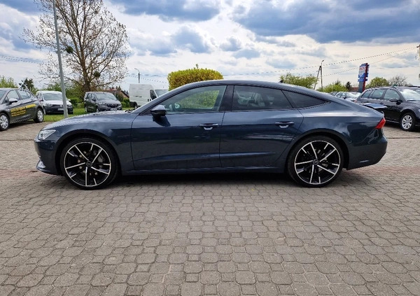 Audi A7 cena 228000 przebieg: 113000, rok produkcji 2018 z Susz małe 79